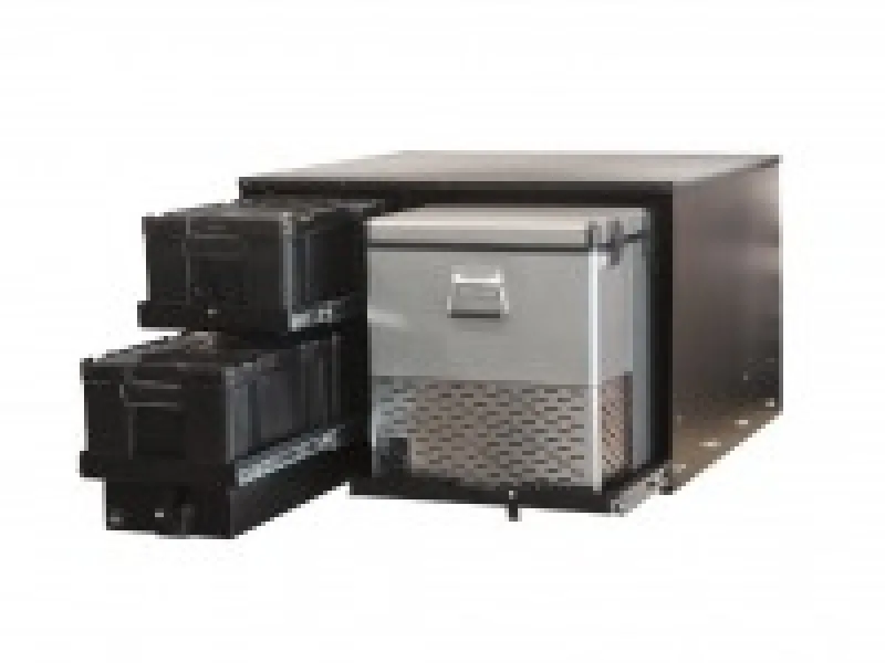 Front Runner Schubladensystem mit "Fridge Slide" - doppelte Höhe / doppelte breite / 935mm lang