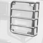 Rückleuchten Schutzgitter Edelstahl Jeep JK rugged ridge