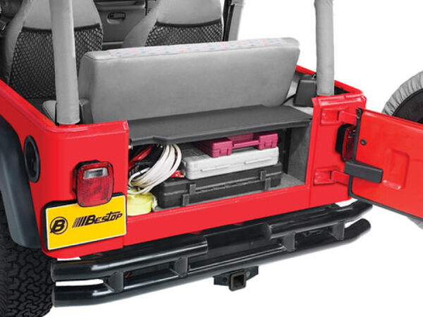 Instatrunk schwarz matt - Wrangler TJ: 96 - 06