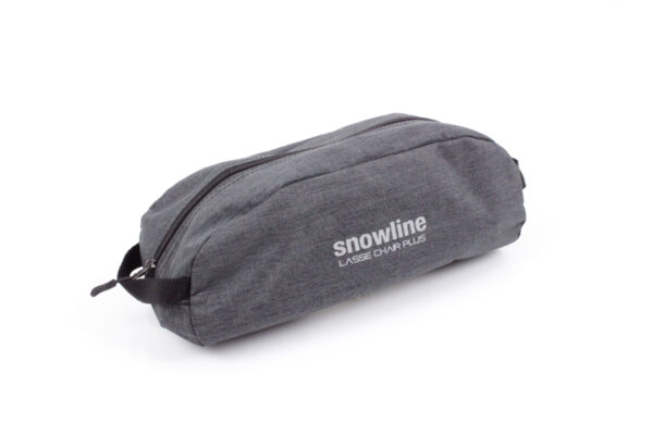 SNOWLINE LASSE PLUS FALTBARER CAMPINGSTUHL, GRAU, 35CM SITZHÖHE