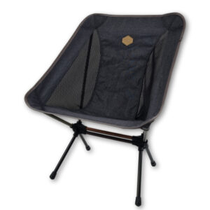 SNOWLINE LASSE PLUS FALTBARER CAMPINGSTUHL, GRAU, 35CM SITZHÖHE