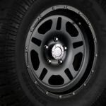 Alufelge Utah schwarz 8,5x17 ET +10 mit TÜV Gutachten - Wrangler JK 07 -