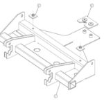 MONTAGERAHMEN TOYOTA LANDCRUISER J12 + J15, NUR SERIE 22