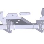 MONTAGERAHMEN NISSAN NAVARA D23 / RENAULT ALASKAN, FÜR SERIE 22 PFLUG
