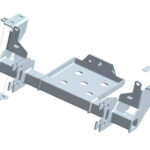 MONTAGERAHMEN NISSAN NAVARA D23 / RENAULT ALASKAN, FÜR SERIE 22 PFLUG