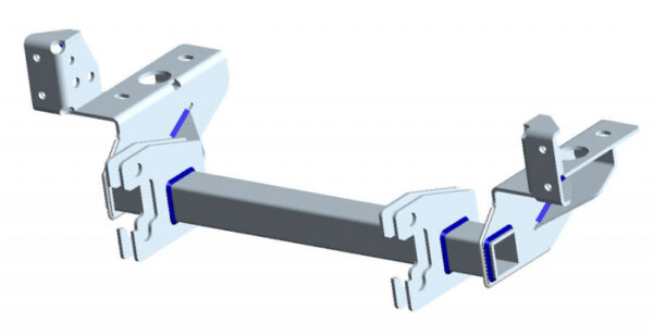 MONTAGERAHMEN FUSO CANTER 3C 3,5T FÜR SERIE 22 SCHNEEPFLÜGE