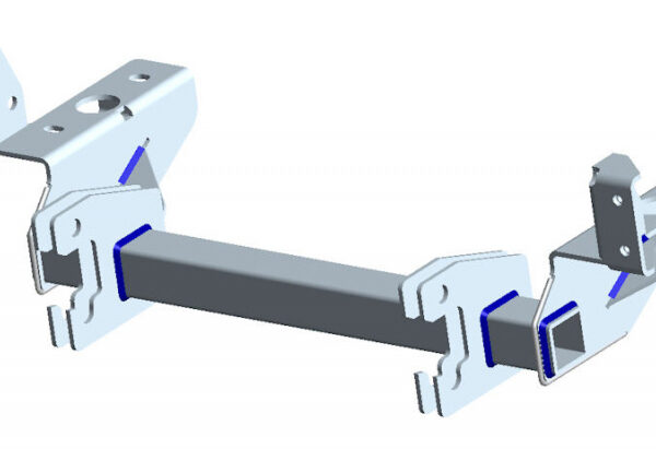 MONTAGERAHMEN FUSO CANTER 3C 3,5T FÜR SERIE 22 SCHNEEPFLÜGE