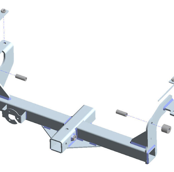 STREUERAUFNAHME 100L STREUER, SUZUKI JIMNY ALLE MODELLE AB 2018 (OHNE AHK)