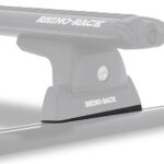 RHINO RACK VORTEX QUERTRÄGER 1375MM, FORD RANGER DOKA, INKL. SCHIENEN U.FUSSK