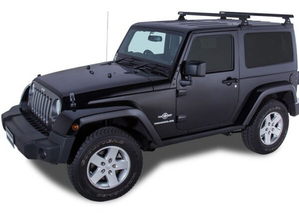 RHINO RACK HEAVY DUTY 1500MM (2),SCHWARZ BACKBONE, RX300, WRANGLER JK, 2-TRG