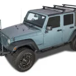 RHINO RACK HEAVY DUTY 1500MM (3),SCHWARZ BACKBONE, RLT600, WRANGLER JK, 4-TRG