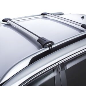 RHINO RACK STEALTHBARS #JA7952, SILBER, 2 QUERTRÄGER & MONTAGEKIT