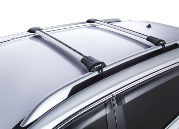 RHINO RACK STEALTHBARS #JA7952, SILBER, 2 QUERTRÄGER & MONTAGEKIT