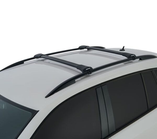 RHINO RACK STEALTHBARS #JA7973, SCHWARZ, 2 QUERTRÄGER & MONTAGEKIT