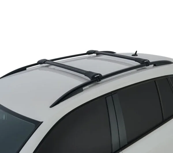 RHINO RACK STEALTHBARS, SCHWARZ, 2 QUERTRÄGER & MONTAGEKIT
