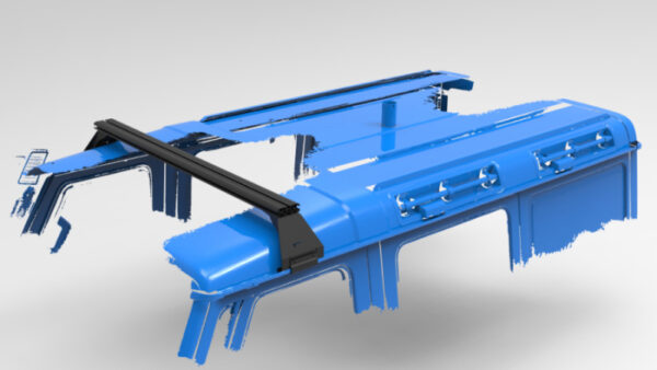 RHINO RACK RECONN BAR 1500MM (1) INEOS GRENADIER INKL. FUSSKIT & HÖHENAUSGLEICH