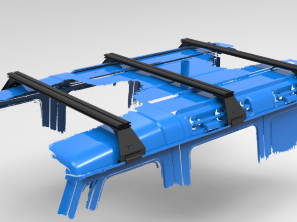 RHINO RACK RECONN BAR 1500MM (3) INEOS GRENADIER INKL. FUSSKITS FÜR REGENRINNE