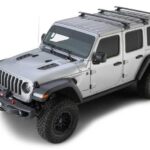 RHINO RACK Sportz Querträger (3) 1500MM,SCHWARZ BACKBONE+RCL, JEEP WRANGLER JL, 4-TRG.