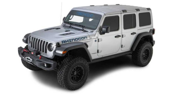RHINO RACK PIONEER 6 PLATTFORM 1800X1430 BACKBONE+RLT600, JEEP WRANGLER JL,4-TRG.