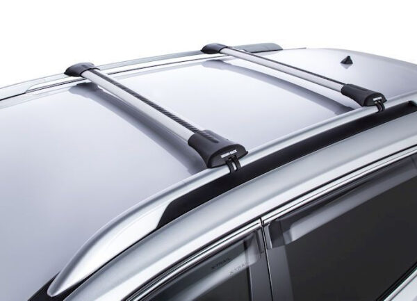 RHINO RACK STEALTHBARS #JA7961, SILBER, 2 QUERTRÄGER & MONTAGEKIT