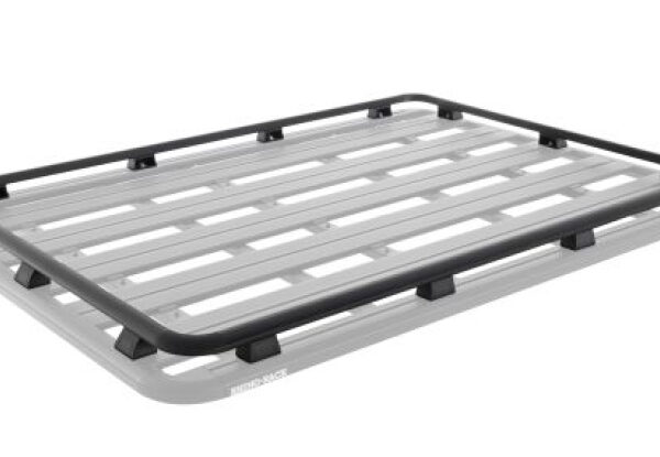 RHINO RACK RELING KOMPLETT FÜR PIONEER PLATTFORM 42103B, ALUMINIUM, SCHWARZ