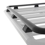 RHINO RACK RELING KOMPLETT FÜR PIONEER PLATTFORM 42104B, ALUMINIUM, SCHWARZ
