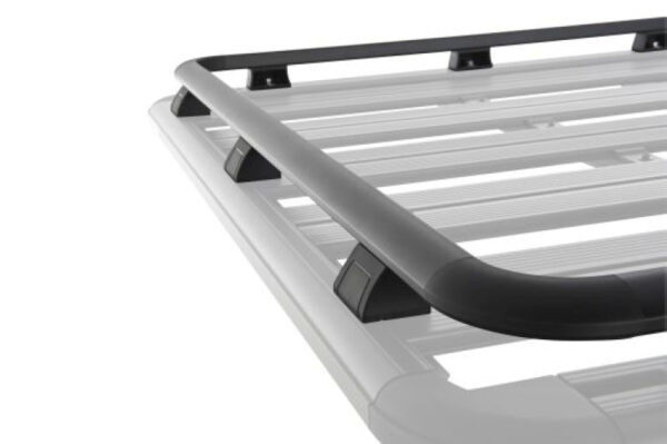RHINO RACK RELING KOMPLETT FÜR PIONEER PLATTFORM 42104B, ALUMINIUM, SCHWARZ