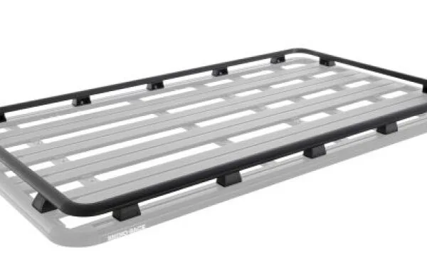 RHINO RACK RELING KOMPLETT FÜR PIONEER PLATTFORM 42107B, ALUMINIUM, SCHWARZ