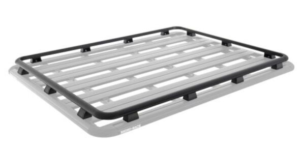 RHINO RACK RELING KOMPLETT FÜR PIONEER PLATTFORM 42108B, ALUMINIUM, SCHWARZ