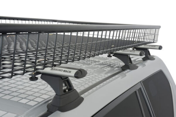 RHINO RACK STAHL GEPÄCKKORB MIT GITTER 2100 X 1165 X150 MM