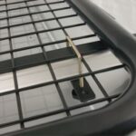 RHINO RACK DACHTRÄGER M. GITTER, STAHL, 1500 X 650, SCHWARZ PULVERBESCHICHTET