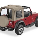 Sunrider Klappverdeck ohne Türen Dark Tan