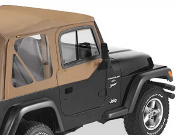 Steckfensterset mit Schiebefenster für Halbtüren Spice - Wrangler 96-06