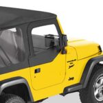 Steckfensterset für Halbtüren Black Denim - Wrangler TJ 96-06