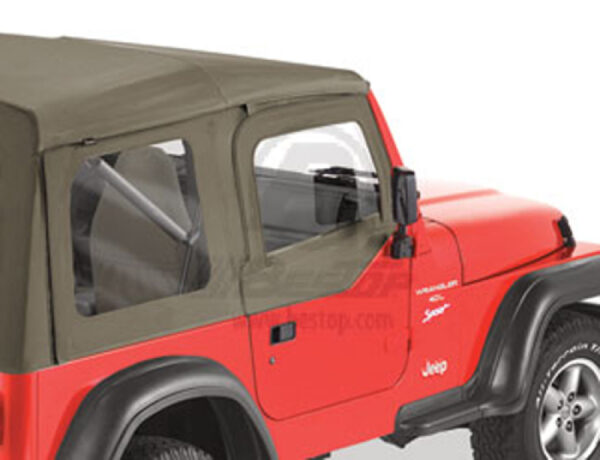Steckfensterset für Halbtüren Khaki Diamond - Wrangler TJ 96-06
