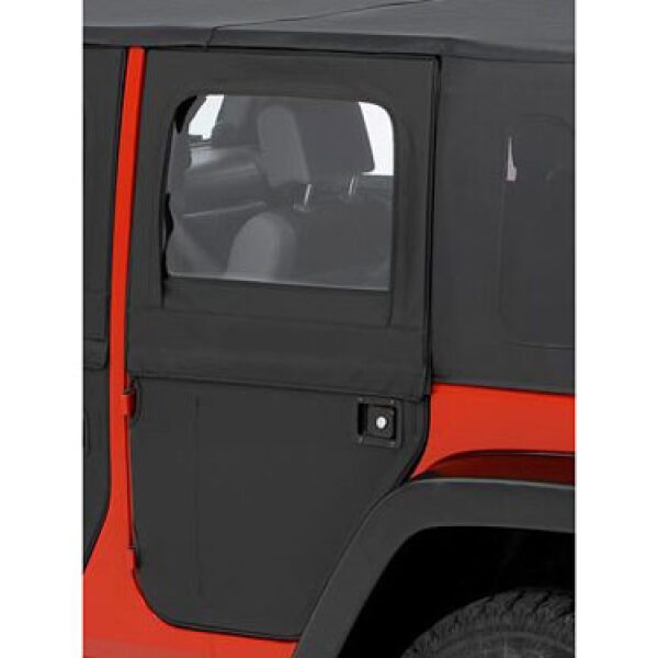 Teilbare Türen hinten 4-Türer Black Diamond Jeep JK 07-18
