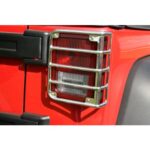 Rückleuchten Schutzgitter Edelstahl Jeep JK rugged ridge