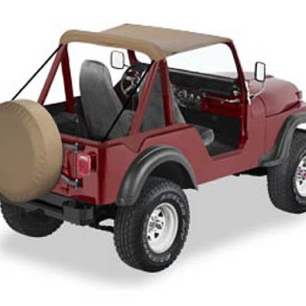 Bestop Traditional Bikinitop  Tan CJ5: 55 - 75