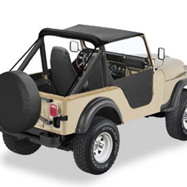 Bestop Traditional Bikinitop  Black Crush CJ5: 76 - 83