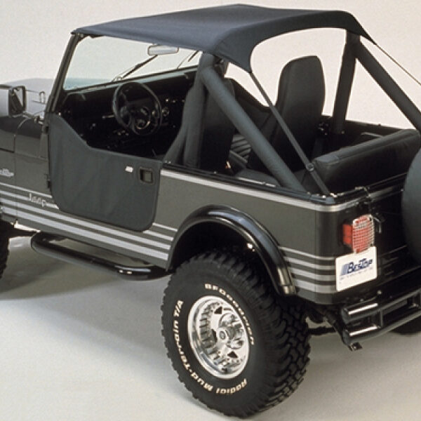 Bestop Traditional Bikinitop  Black Crush CJ7: 76 - 86 | CJ8: 81 - 85 | YJ: 87 - 91