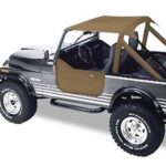 Bestop Traditional Bikinitop Tan CJ7: 76 - 86 | CJ8: 81 - 85 | YJ: 87 - 91