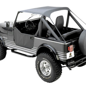 Bestop Traditional Bikinitop  Charcoal CJ7: 76 - 86 | CJ8: 81 - 85 | YJ: 87 - 91