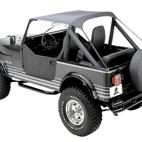 Bestop Traditional Bikinitop  Charcoal CJ7: 76 - 86 | CJ8: 81 - 85 | YJ: 87 - 91