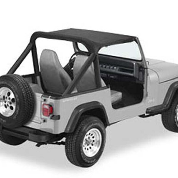 Strapless Bikinitop Black Denim