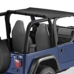 Strapless Bikinitop Black Denim - Wrangler TJ 96 - 02