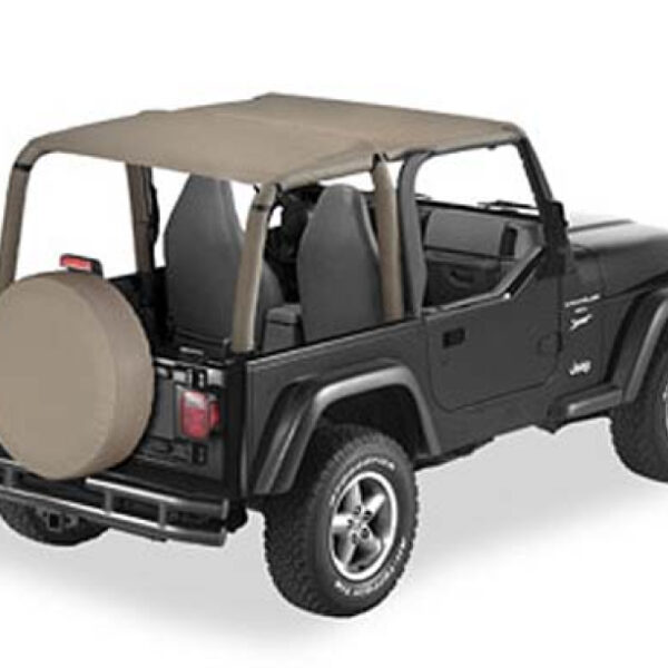 Header Bikinitop Safari Version Dark Tan - Wrangler TJ 96 - 02