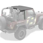 Header Bikinitop Black Diamond 2 Türer Jeep JK 07-09