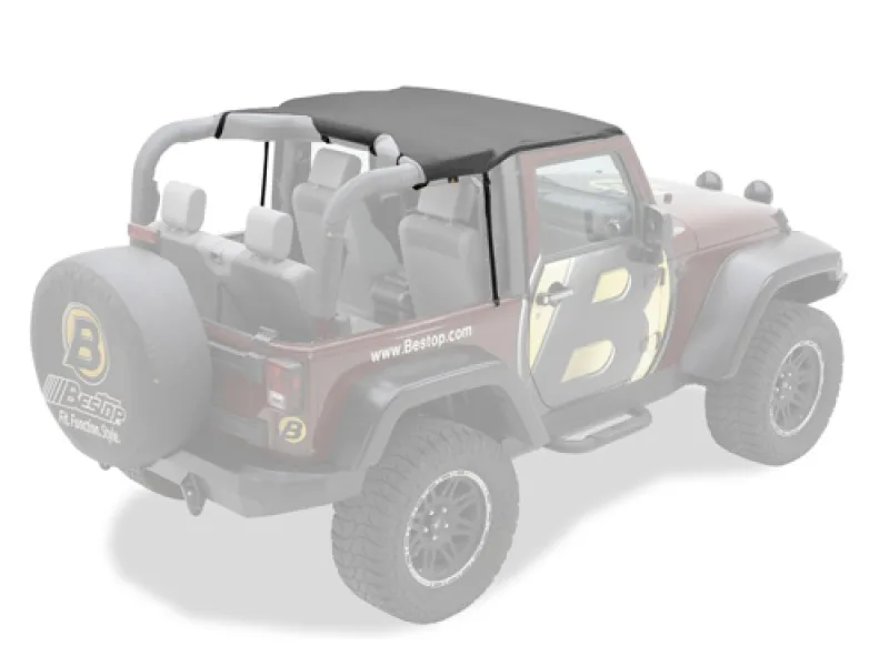Header Bikinitop Black Diamond 2 Türer Jeep JK 07-09