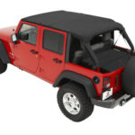 Header Bikinitop Safari Version Black Diamond 4-Türer Jeep JK 07-09