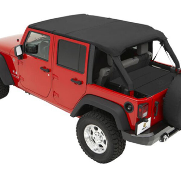 Header Bikinitop Safari Version  Black Diamond 4-Türer Jeep JK 07-09